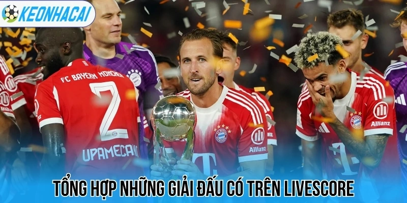Livescore – Trực Tuyến Bóng Đá 247 Chi Tiết Và Chính Xác 65 Tổng hợp những giải đấu có trên livescore